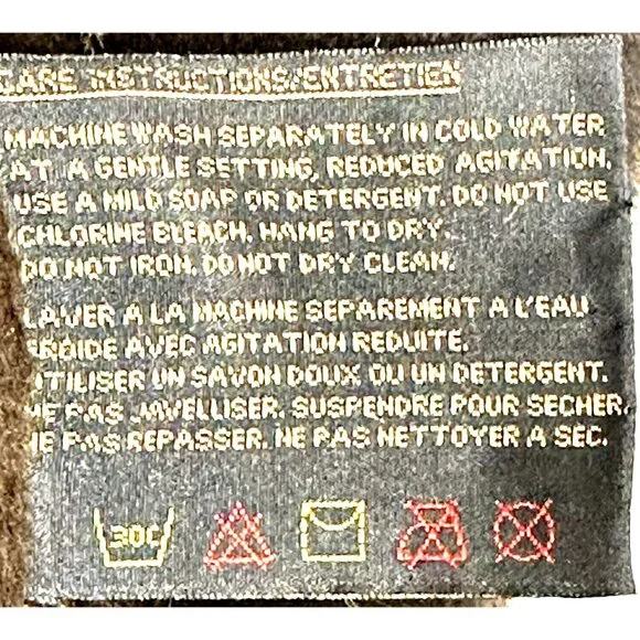 NOVELTI Womens Swing Coat Faux Fur Winter Luxury Cuddly Soft Brown Size Small - Picture 11 of 13